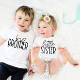 Mother Kids T-shirts Boys Clothes New Girl Tee Shirt Big Brother Little-TB00965-Veeddydropshipping
